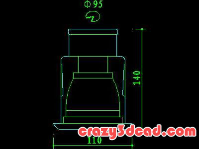Bedroom wall lamps 5 CAD drawings and details